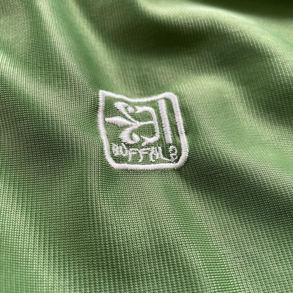 Buffalo by David Bitton Vintage Green Stylish Track Jacket Large Athletic Fit - Picture 2 of 11